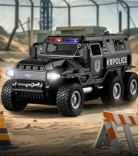 Camion polizia città swat - camion,