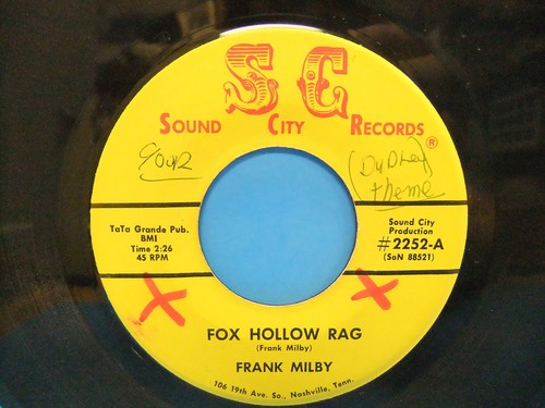 Frank milby fox hollow rag - frank,